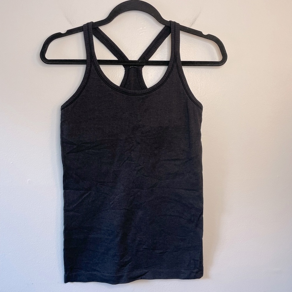 Lululemon Ebb To Street Tank Black (First Release) size 8